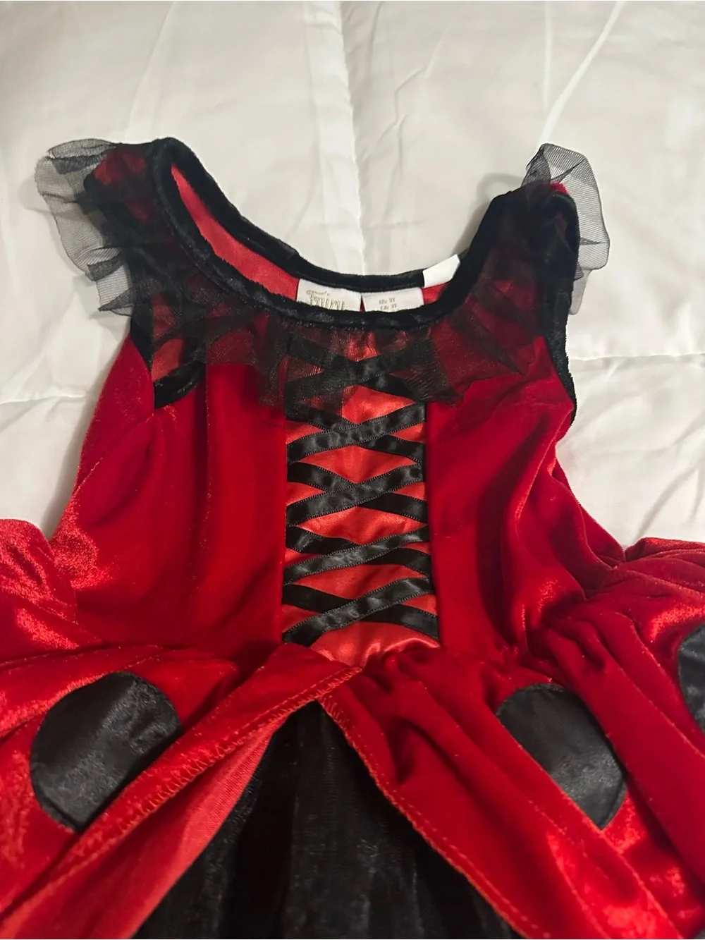 Classic Red and Black Ladybug Tutu Costume for Kids